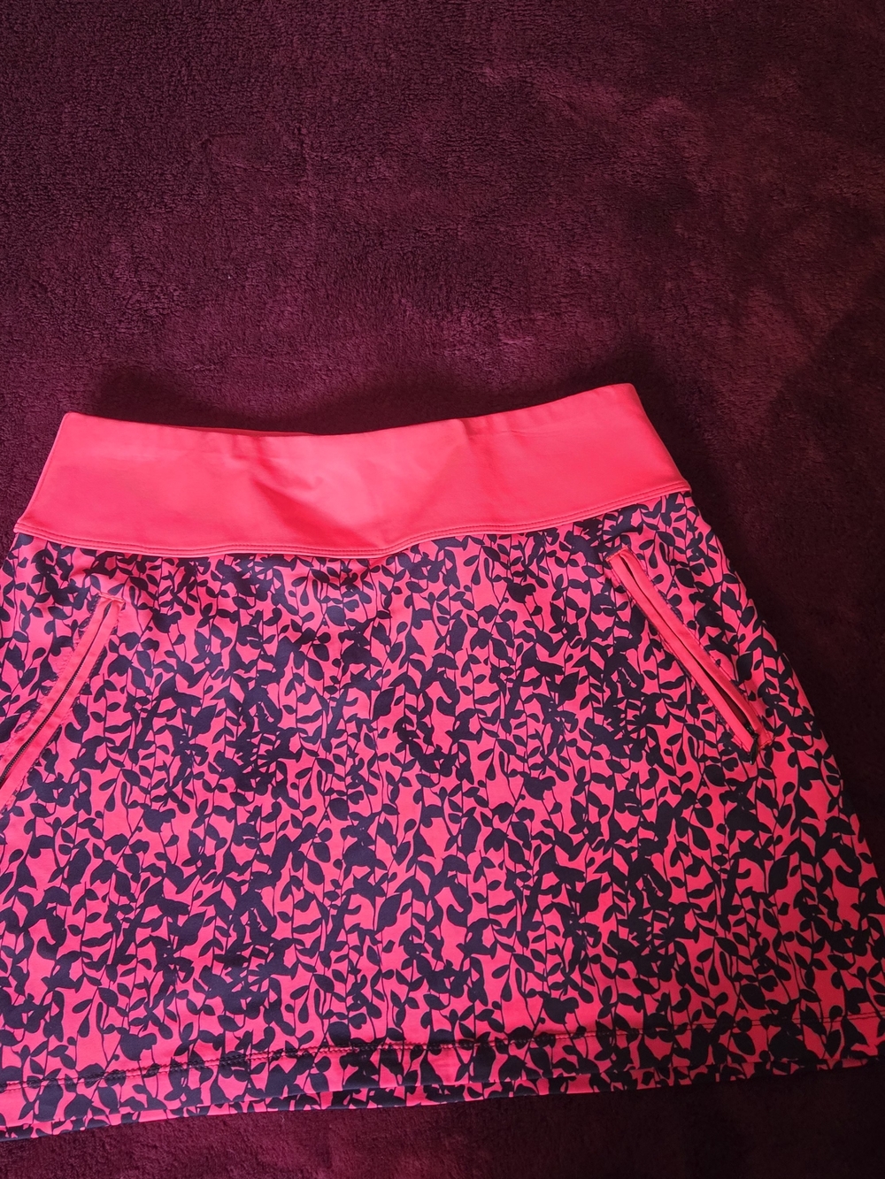 Pink Printed AthleticHigh Waistband